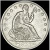 Image 1 : 1853 Arrows/Rays Seated Liberty Half Dollar NEARLY UNCIRCULATED