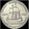 Image 2 : 1924 Silver Huguenot Half Dollar CLOSELY UNCIRCULATED
