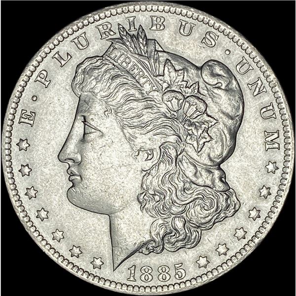 1885 Morgan Silver Dollar CHOICE AU