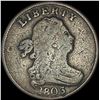 Image 1 : 1803 Draped Bust Half Cent LIGHTLY CIRCULATED