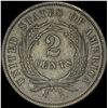 Image 2 : 1864 Bronze Two-Cent Piece CHOICE AU