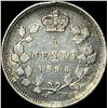 Image 2 : 1896 Canada Silver 5 Cents CLOSELY UNCIRCULATED