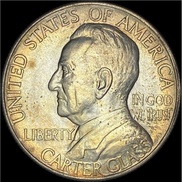 1936 Silver Lynchburg Sesquicentennial Half Dollar CHOICE BU