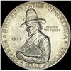 Image 1 : 1921 Silver Pilgrim Half Dollar CHOICE BU
