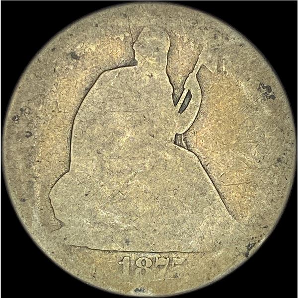 1877 Seated Liberty Quarter NICELY CIRCULATED