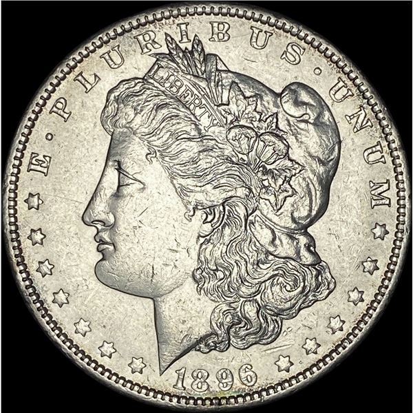1896-S Silver Morgan Dollar CLOSELY UNCIRCULATED