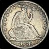 Image 1 : 1869 Seated Liberty Half Dollar NEARLY UNCIRCULATED