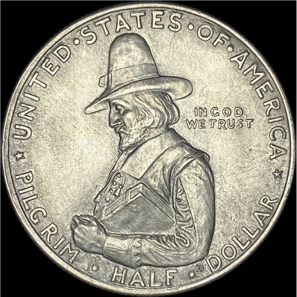 1920 Silver Pilgrim Tercentenary Half Dollar UNCIRCULATED