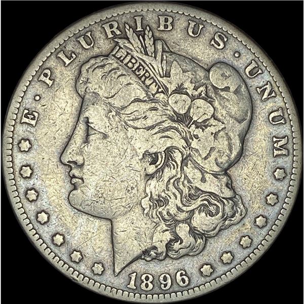1896-S Silver Morgan Dollar LIGHTLY CIRCULATED