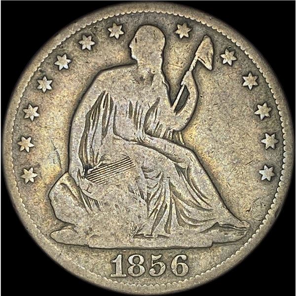 1856-O Silver Half Dollar NICELY CIRCULATED