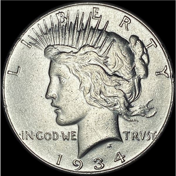 1934-S Silver Peace Dollar UNCIRCULATED