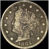 Image 1 : 1885 Liberty Head Nickel NICELY CIRCULATED