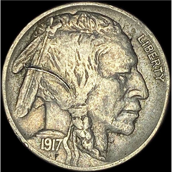 1917-S Nickel Buffalo Five Cents HIGH GRADE