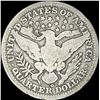 Image 2 : 1909-O Silver Barber Quarter NICELY CIRCULATED