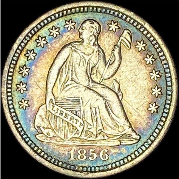 1856-O Silver Half Dime CLOSELY UNCIRCULATED