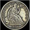 Image 1 : 1839 Silver Half Dime CLOSELY UNCIRCULATED
