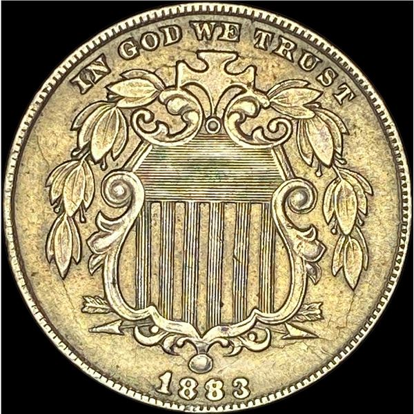 1883 Shield Nickel CLOSELY UNCIRCULATED