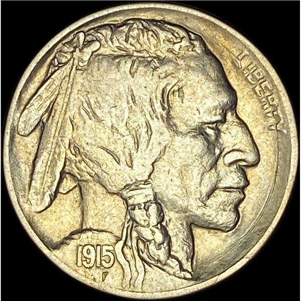 1915-D Nickel Buffalo Five Cents HIGH GRADE