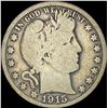 Image 1 : 1915 Silver Half Dollar (Barber) NICELY  CIRCULATED