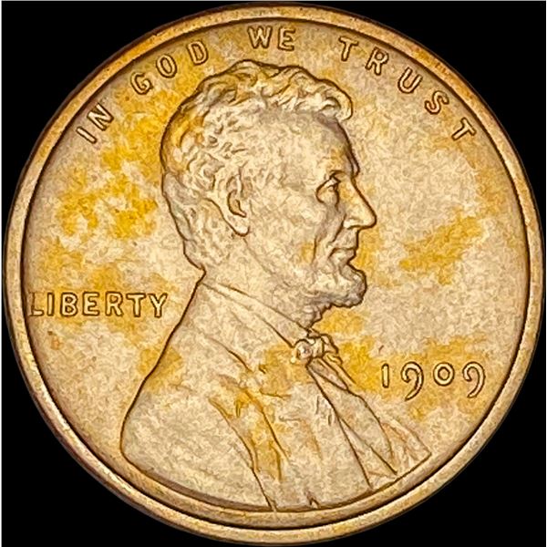 1909 VDB Red Lincoln Wheat Cent UNCIRCULATED