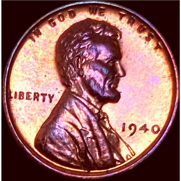1940 Lincoln Wheat Cent CHOICE PROOF