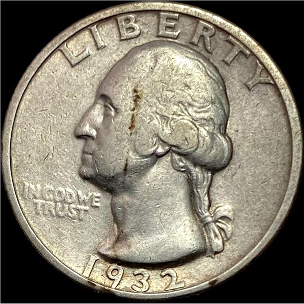 1932-S Silver Washington Quarter LIGHTLY  CIRCULATED