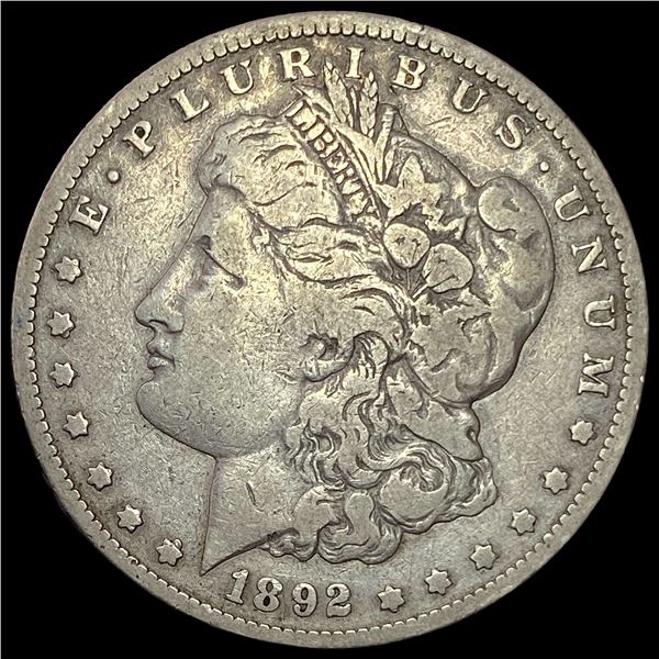 1892-S Silver Morgan Dollar LIGHTLY  CIRCULATED