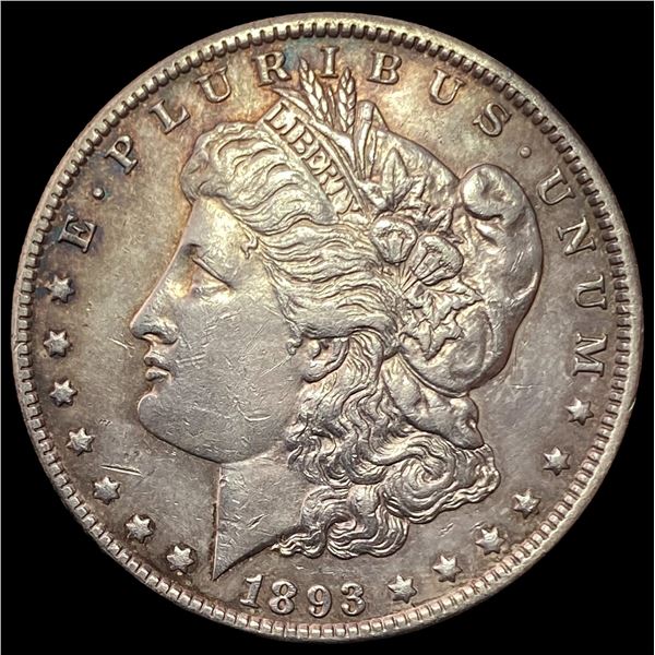 1893-S Added S Silver Morgan Dollar CLOSELY  UNCIRCULATED