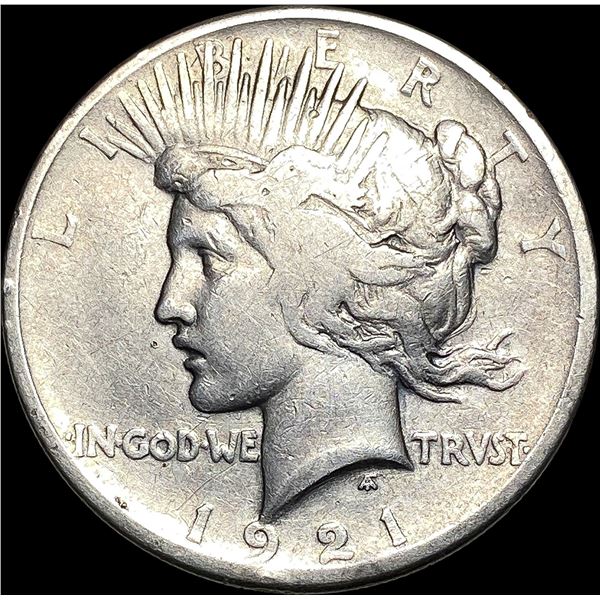 1921 Silver Peace Dollar LIGHTLY CIRCULATED