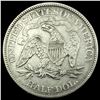 Image 2 : 1873 Arrows Seated Liberty Half Dollar NEARLY  UNCIRCULATED