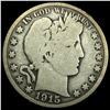 Image 1 : 1915 Silver Half Dollar (Barber) NICELY  CIRCULATED