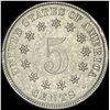 Image 2 : 1883 Shield Nickel  UNCIRCULATED