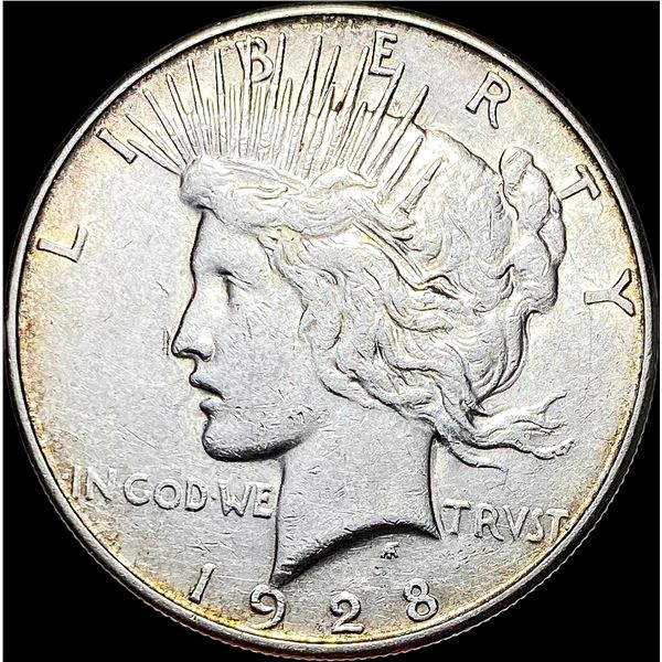 1928-S Silver Peace Dollar CLOSELY  UNCIRCULATED