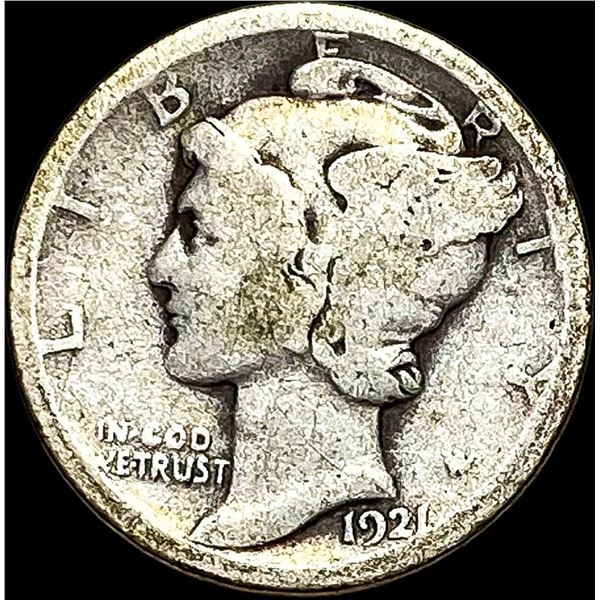 1921 Mercury Dime NICELY CIRCULATED