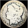 Image 1 : 1881-CC Morgan Silver Dollar NICELY  CIRCULATED
