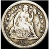 1856-O Silver Seated Liberty Dime NICELY  CIRCULATED