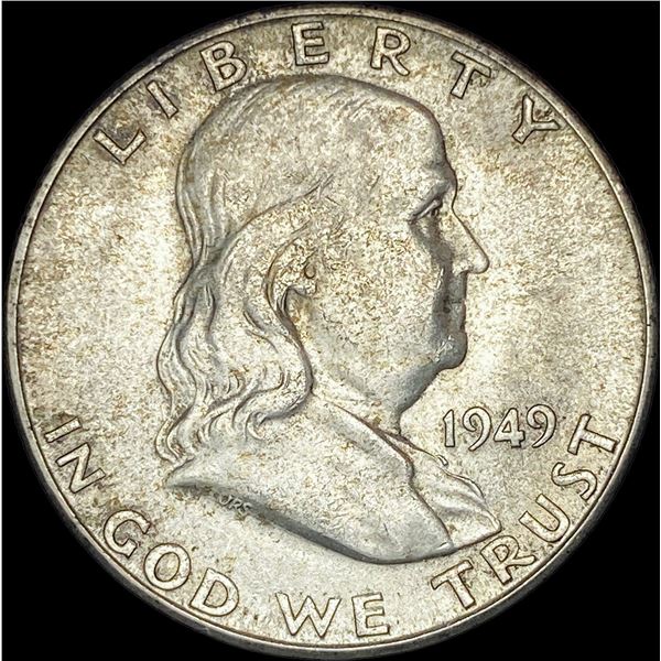 1949-S Silver Half Dollar Franklin    UNCIRCULATED