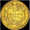 Image 2 : 1854 Gold $1 Indian Head Type 2   HIGH GRADE