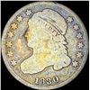 Image 1 : 1830 Capped Bust Dime  NICELY CIRCULATED