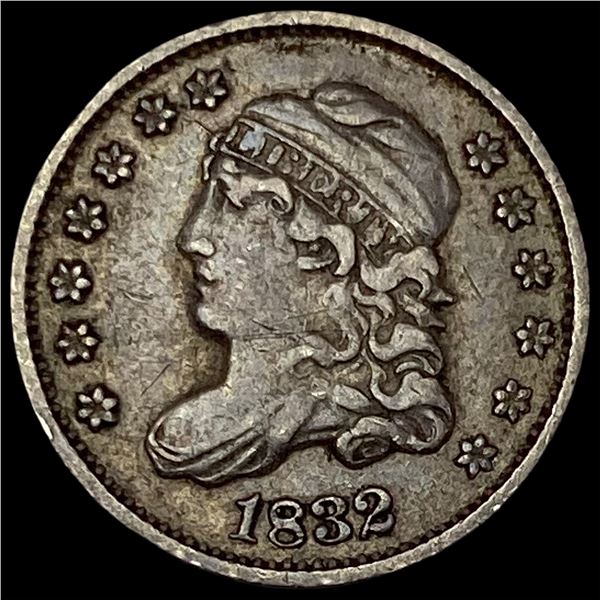 1832 Capped Bust Half Dime NEARLY  UNCIRCULATED