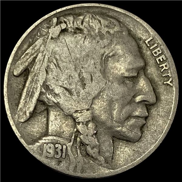 1931-S Buffalo Nickel LIGHTLY CIRCULATED