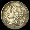 Image 1 : 1865 Nickel Three-Cent Piece CLOSELY  UNCIRCULATED