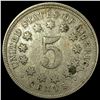 Image 2 : 1867 Shield Nickel  LIGHTLY CIRCULATED