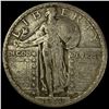 Image 1 : 1918 Silver Standing Liberty Quarter LIGHT  CIRC