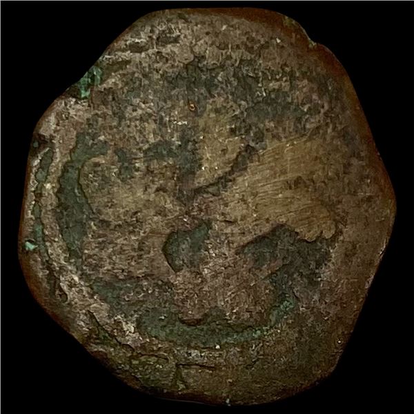 1652 Spanish Empire Copper Maravedis NICELY  CIRCULATED