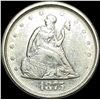 Image 1 : 1875-S Silver Twenty Cents CLOSELY  UNCIRCULATED