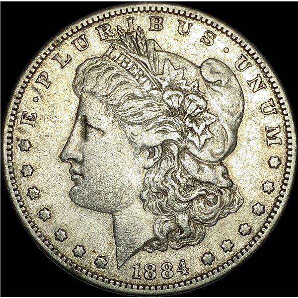 1884-S Silver Morgan Dollar NEARLY  UNCIRCULATED