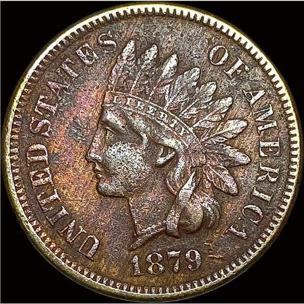 1879 Indian Head Cent NEARLY UNCIRCULATED