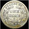 Image 2 : 1838-O Silver Seated Liberty Dime NICELY  CIRCULATED