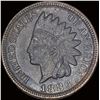 1886 T2 Indian Head Cent NEARLY UNCIRCULATED
